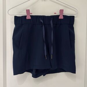 lululemon Shorts 3” - Size 4 - Navy Blue - Excellent Condition!